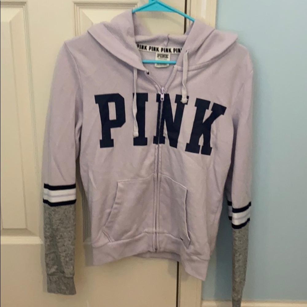Zip up jacket with hoodie